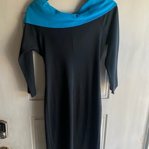 Timely Trends off the shoulder dress size 11 pullover 3/4 sleeves Made USA vtg - Picture 9 of 11